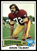 1975 Topps Base Set #106 Diron Talbert