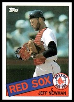 1985 Topps Base Set #376 Jeff Newman