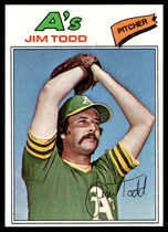 1977 Topps Base Set #31 Jim Todd