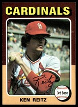 1975 Topps Base Set #27 Ken Reitz