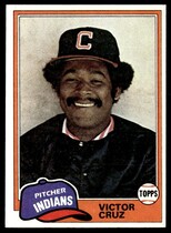1981 Topps Base Set #252 Victor Cruz