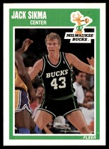 1989 Fleer Base Set #91 Jack Sikma