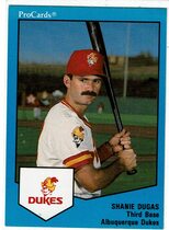 1989 ProCards Albuquerque Dukes #85 Shanie Dugas