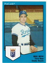 1989 ProCards Omaha Royals #1730 Mike Mesh