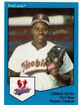 1989 ProCards Phoenix Firebirds #1487 Charlie Hayes