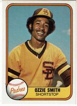 1981 Fleer Base Set #488 Ozzie Smith