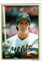 1989 Topps Glossy Send-Ins #12 Jose Canseco