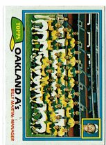 1981 Topps Base Set #671 Athletics Team