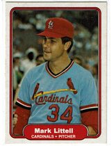 1982 Fleer Base Set #120 Mark Littell