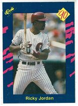 1990 Classic Baseball #32 Ricky Jordon