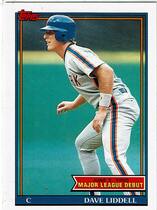 1991 Topps Debut 90 #90 Dave Liddell