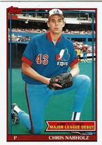 1991 Topps Debut 90 #112 Chris Nabholz