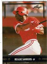 1991 Leaf Gold Rookies #10 Reggie Sanders