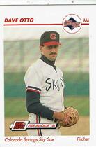 1991 Line Drive AAA #93 Dave Otto