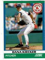 1991 Score 100 Rising Stars #92 Dana Kiecker
