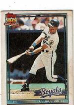 1991 Topps CrackJack 1st Series #15 George Brett