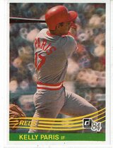 1984 Donruss Base Set #384 Kelly Paris