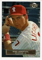 1992 Fleer Excel #86 Mike Lieberthal