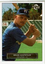 1992 Fleer Excel #187 Brian Hostetler