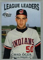 1992 Fleer Excel League Leaders #16 Chad Ogea