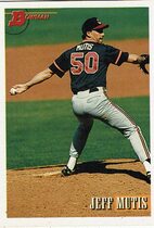 1993 Bowman Base Set #586 Jeff Mutis