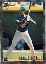 1993 Bowman Base Set #693 Carlos Delgado Foi