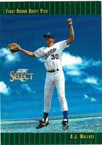 1993 Score Select #310 B. J. Wallace