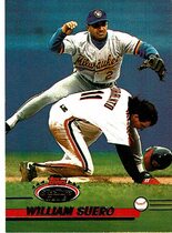 1993 Stadium Club Base Set #377 William Suero