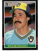 1985 Donruss Base Set #595 Willie Lozado