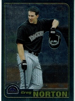 2001 Topps Chrome Traded #T55 Greg Norton