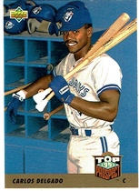 1993 Upper Deck Base Set #425 Carlos Delgado