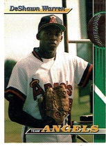 1993 Stadium Club Angels #25 DeShawn Warren