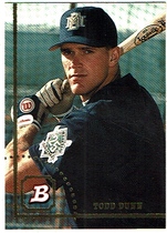 1994 Bowman Base Set #657 Todd Dunn
