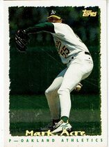 1995 Topps Cyberstats #126 Mark Acre