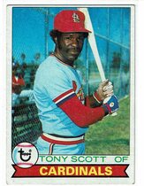 1979 Topps Base Set #143 Tony Scott
