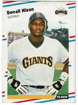 1988 Fleer Update #129 Donell Nixon