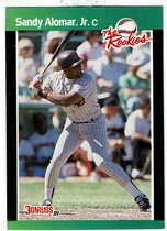 1989 Donruss Rookies #21 Sandy Alomar Jr.