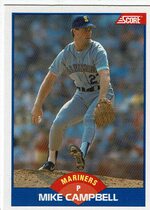 1989 Score Base Set #568 Mike Campbell