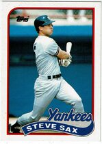 1989 Topps Traded #111T Steve Sax