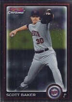 2010 Bowman Chrome #148 Scott Baker