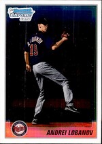 2010 Bowman Chrome Prospects Series 2 #BCP127 Andrei Lobanov