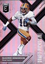 2018 Panini Elite Draft Picks #145 Quadree Henderson