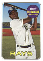 2018 Topps Heritage High Number #552 Adeiny Hechavarria