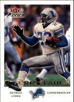 2000 Fleer Focus #186 Terry Fair