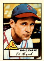 1983 Topps Reprint 52 #165 Eddie Kazak