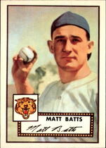 1983 Topps Reprint 52 #230 Matt Batts