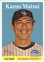 2007 Topps Heritage #84 Kazuo Matsui