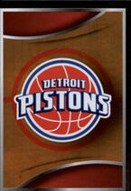 2015 Panini Stickers #105 Pistons Logo