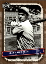 2005 Upper Deck Classics #4 Babe Herman