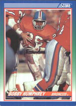 1990 Score 100 Hottest #8 Bobby Humphrey